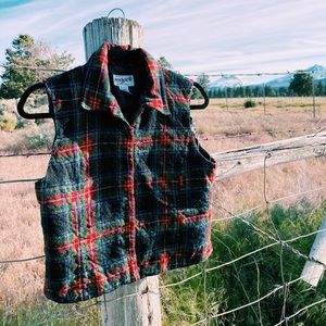 Western Vintage Pendleton Vest